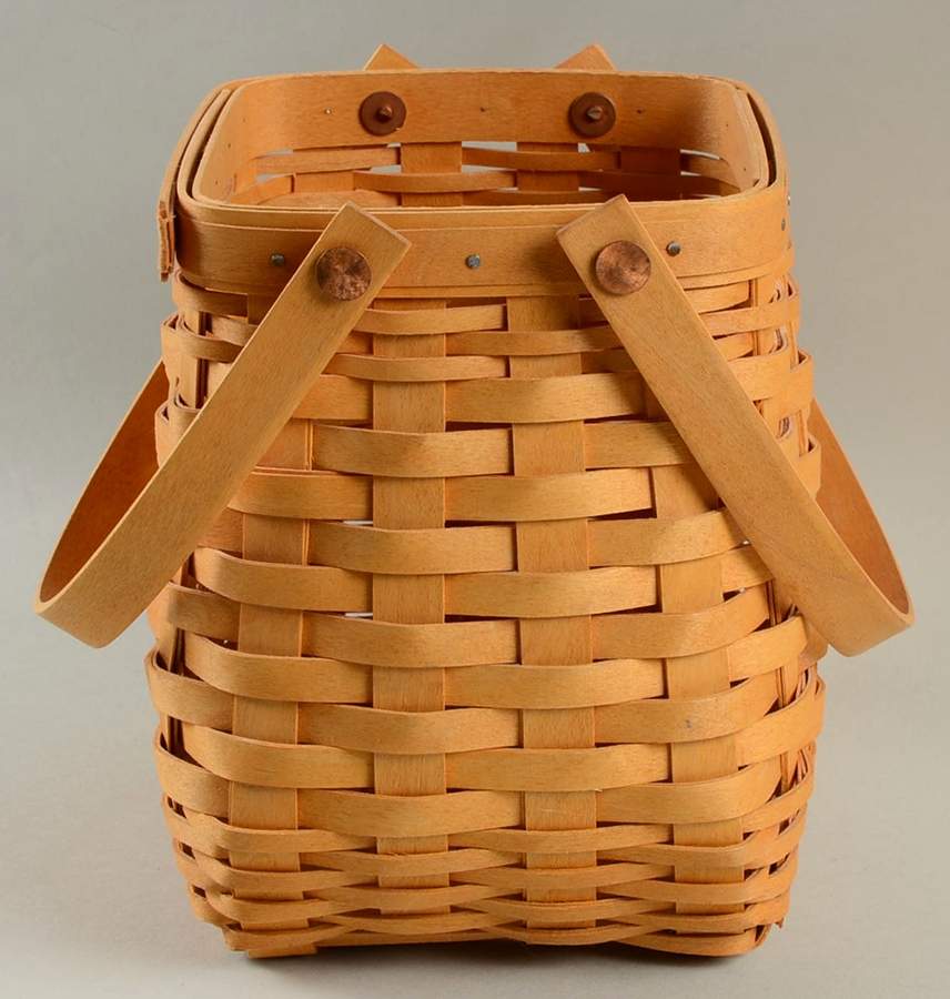Baskets Tiny Tote Basket by Longaberger-1