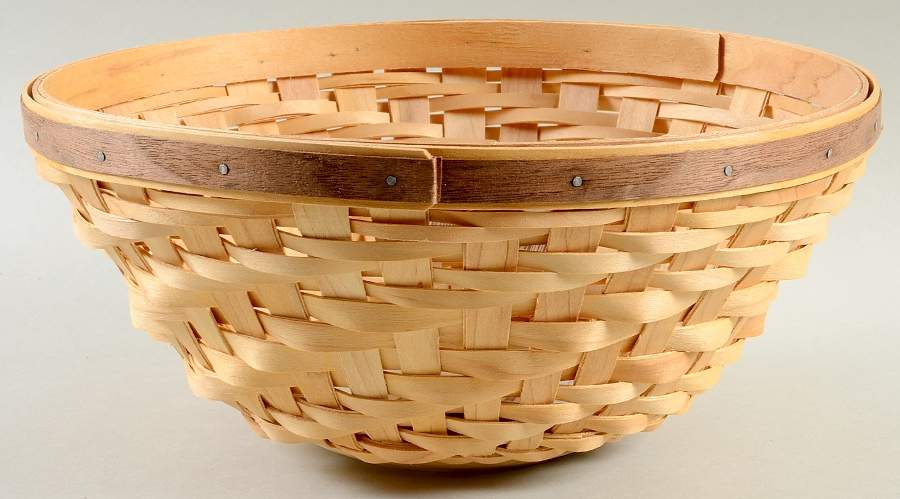 Baskets 10" Heartwood Bowl Basket by Longaberger-1
