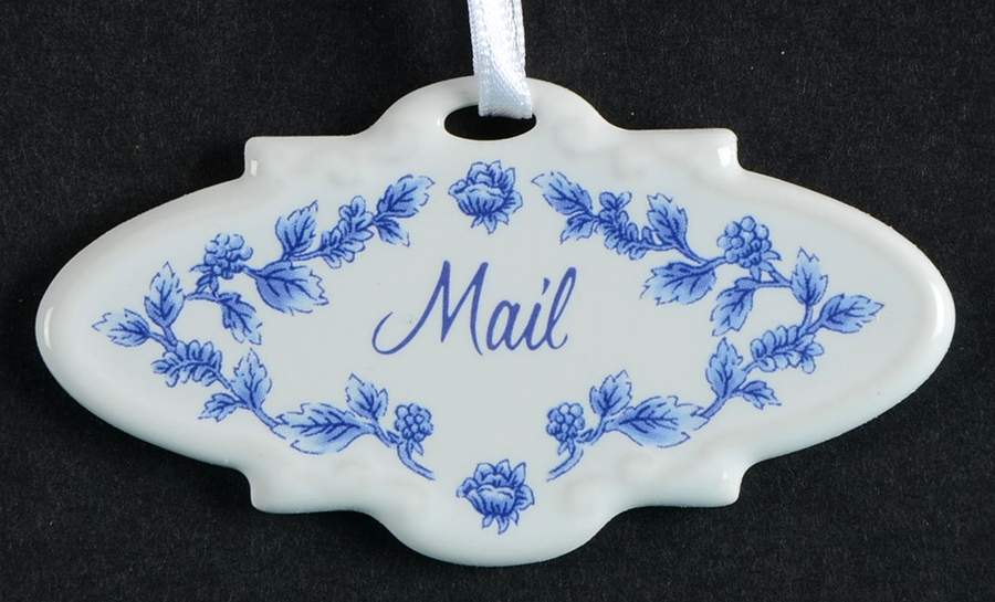 Baskets "Mail" Provincial Cottage Basket Charm Tie-On by Longaberger-1