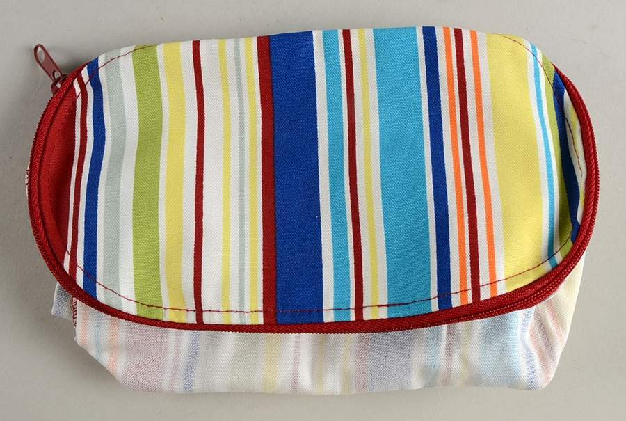 Baskets Zippered Liner for Small Boardwalk Basket by Longaberger-1