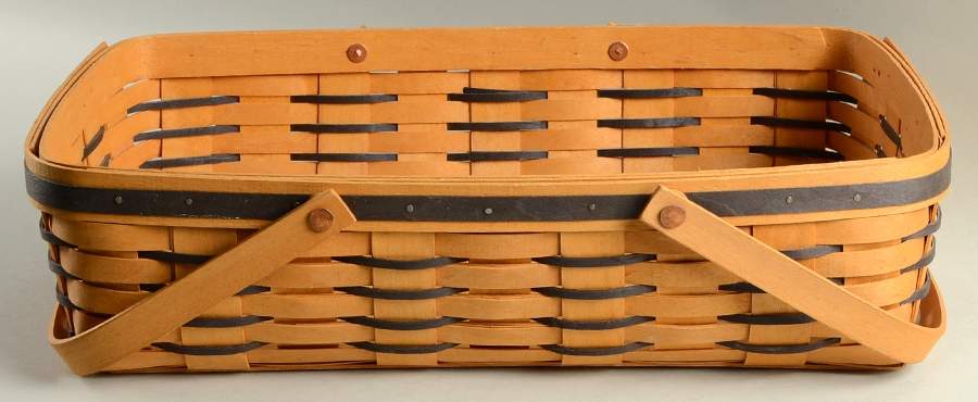 Baskets Blue Gourmet Gathering Basket by Longaberger-1