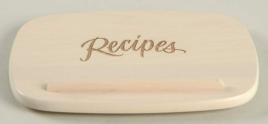Baskets Engraved Lid for Small Recipe Basket by Longaberger-1