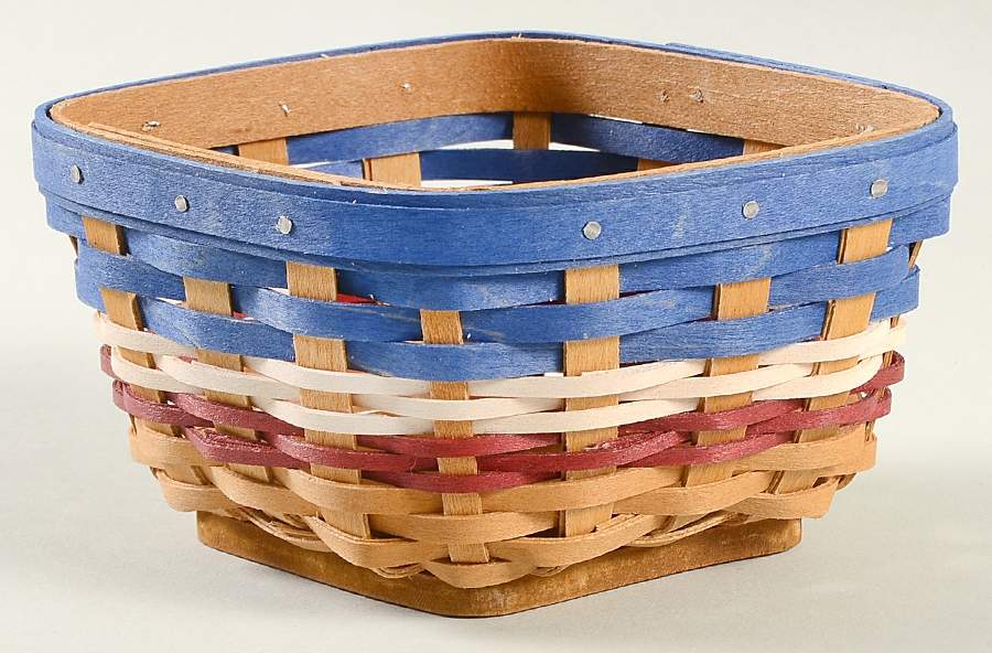 Baskets American Celebration Small Wave Basket by Longaberger-1