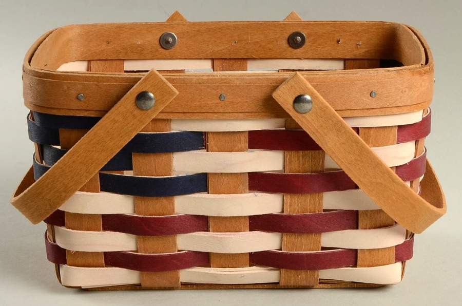 Baskets Little Flag Basket by Longaberger-1