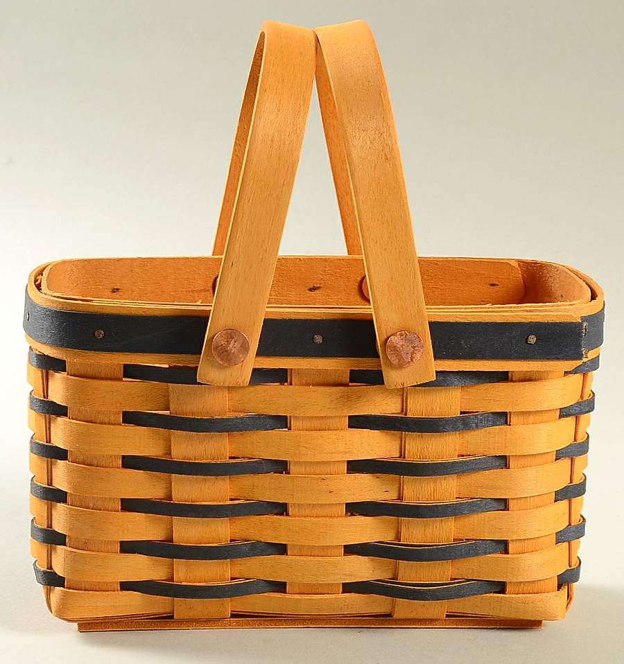 Baskets Blue Picture Perfect Basket by Longaberger-1