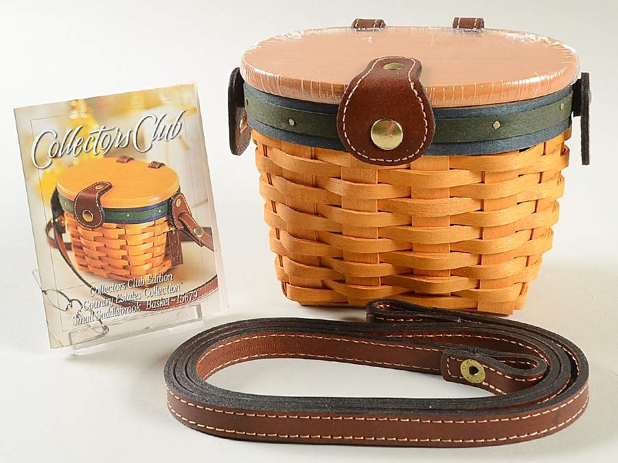 Baskets Small Saddlebrook (Collectors Club) Basket by Longaberger-1