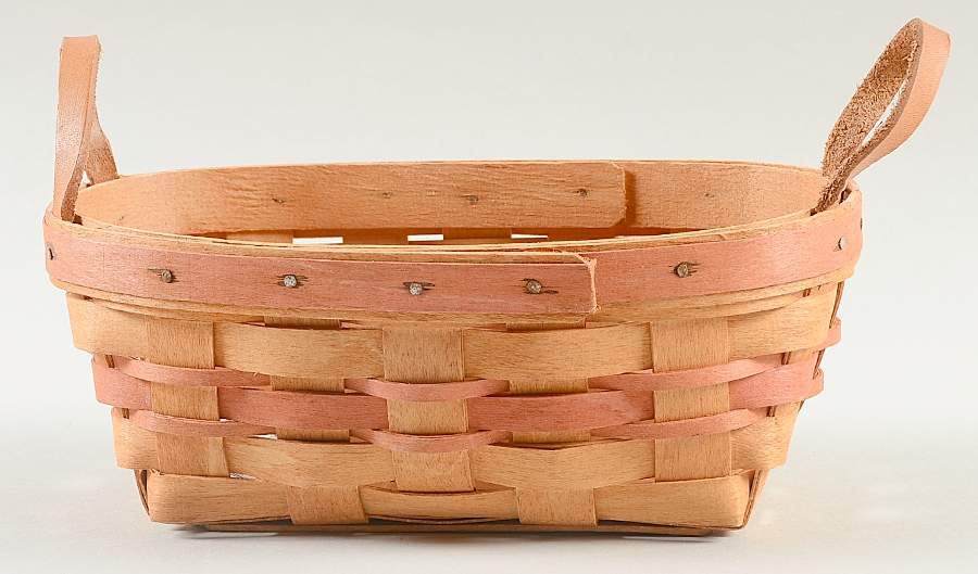 Baskets Small Oval Mother's Day Basket by Longaberger-1