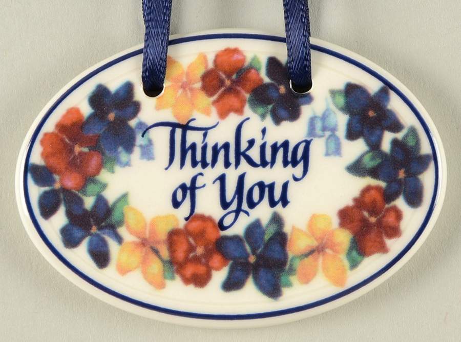 Baskets Thinking of You Charm Tie-On for Basket by Longaberger-1