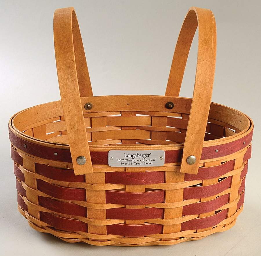 Baskets Red Sweets & Treats Basket by Longaberger-1