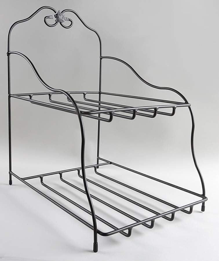 Baskets Paper Bin (2 Tier) Metal Stand by Longaberger-1