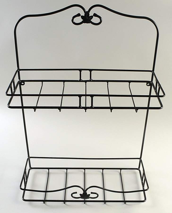 Baskets 2 Tier Metal Wall File by Longaberger-1