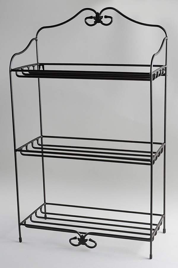 Baskets Metal 3 Tier Bread Basket Rack by Longaberger-1