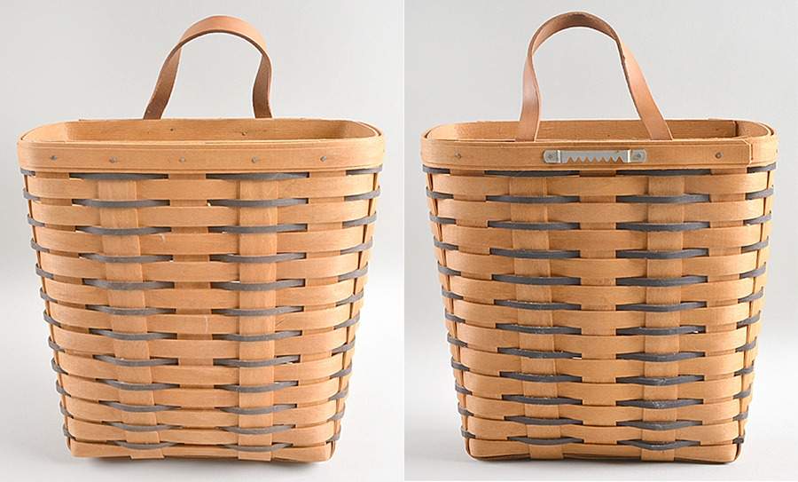 Baskets Blue Accent Tall Key Basket by Longaberger-1