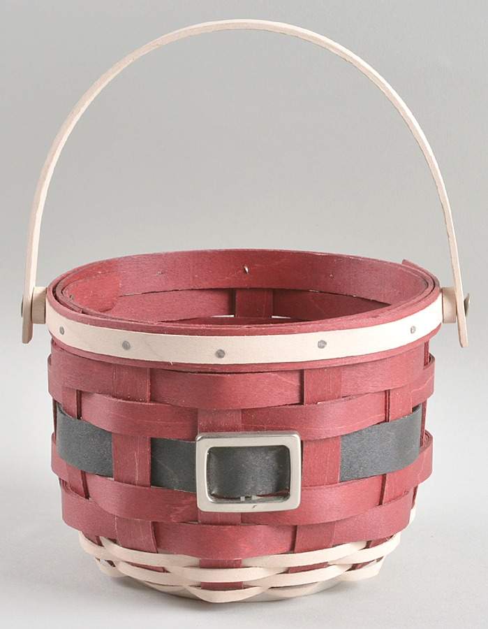 Baskets Santa's Belly Basket (Holiday Helper) by Longaberger-1