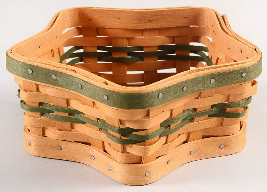 Baskets Green Twinkle Twinkle Basket by Longaberger-1