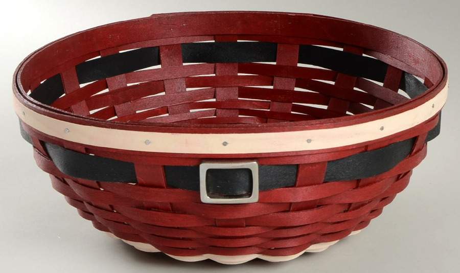 Baskets Santa Belly Buffet Basket by Longaberger-1