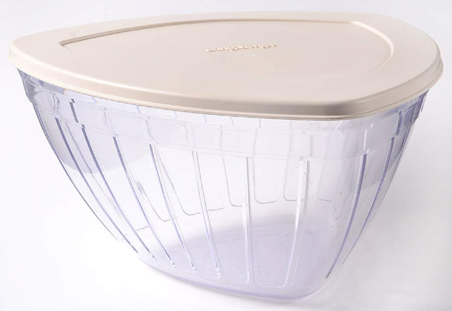 Baskets Protector & Lid for Large Triangle Bowl Basket by Longaberger-1