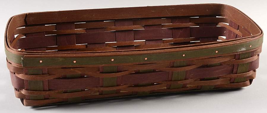 Baskets Harvest Weave Bread Basket by Longaberger-1