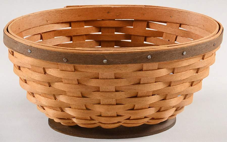 Baskets Small Oval Bowl Basket by Longaberger-1