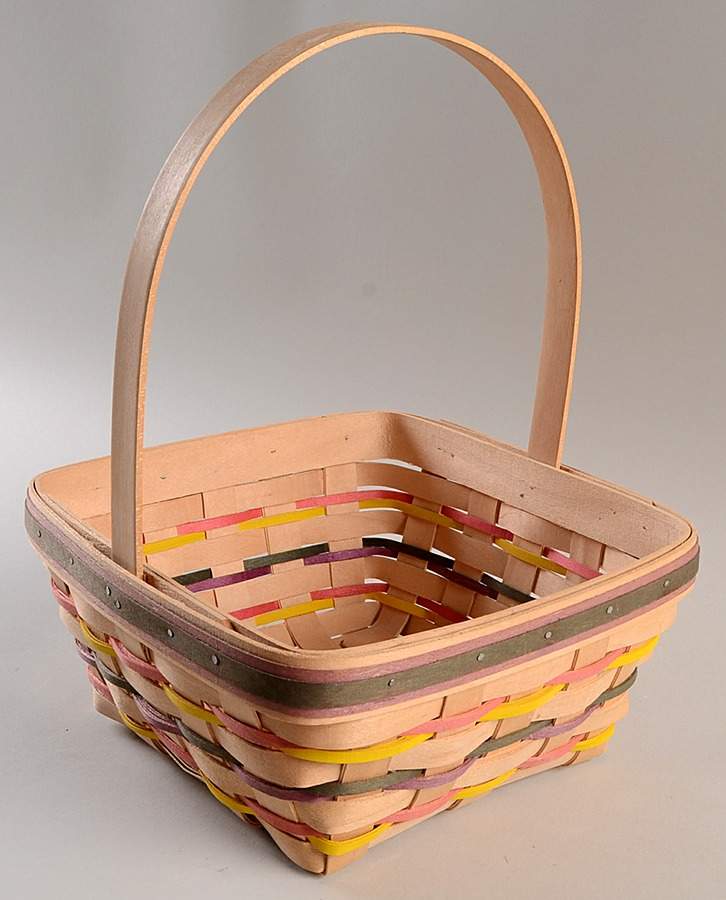 Baskets 1998 Large Easter Basket by Longaberger-1