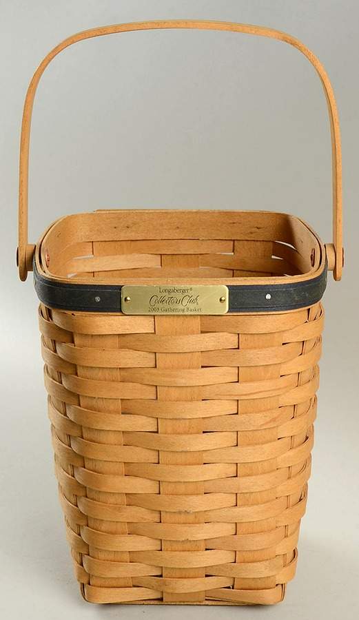 Baskets 2003 Gathering Basket by Longaberger-1