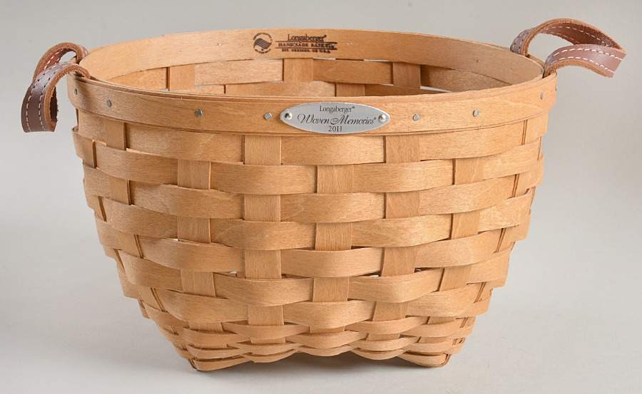 Baskets 2011 Woven Memories Basket by Longaberger-1