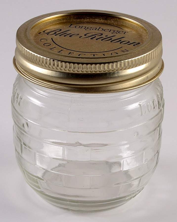 Baskets (1/2 Pint) Glassware Canning Jar by Longaberger-1