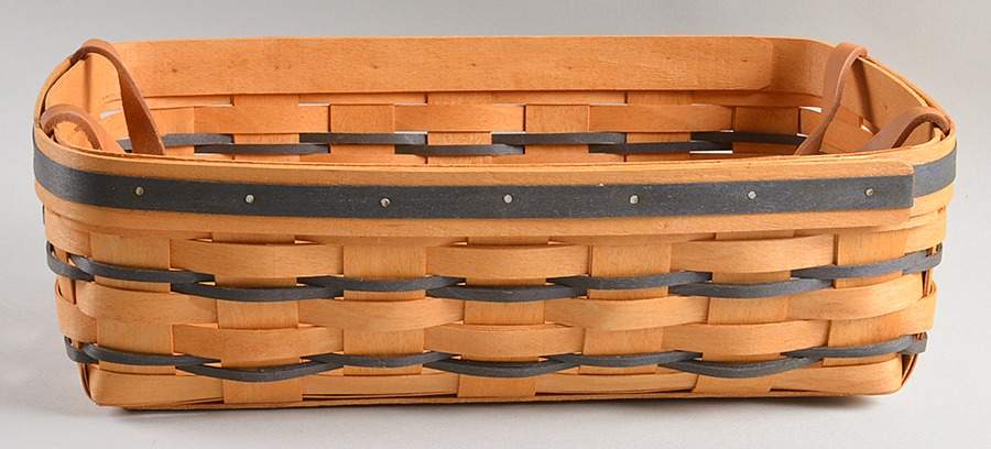 Baskets Blue Accent Pantry Basket by Longaberger-1