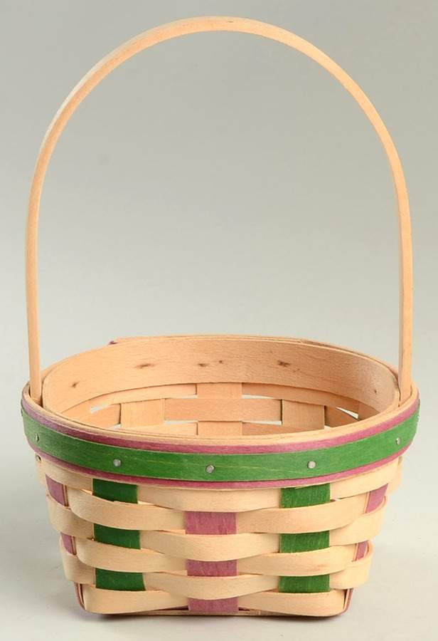 Baskets 1999 Small Easter Basket by Longaberger-1