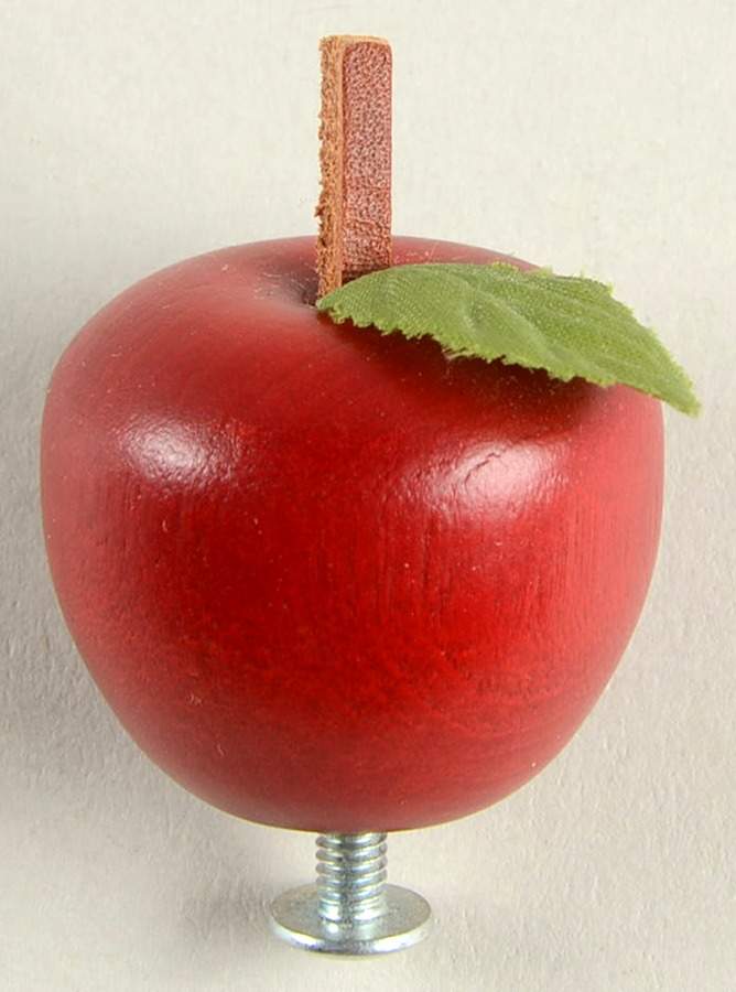 Baskets Apple Basket Lid Knob by Longaberger-1