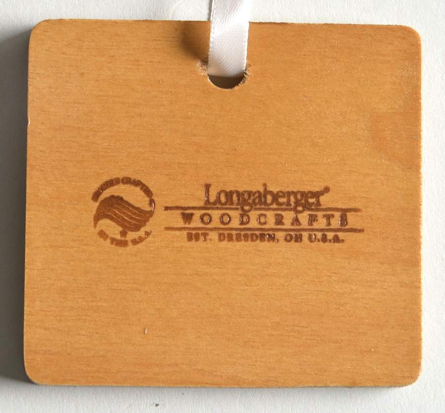 Baskets Small Blackboard Charm Tie-On for Basket by Longaberger-1