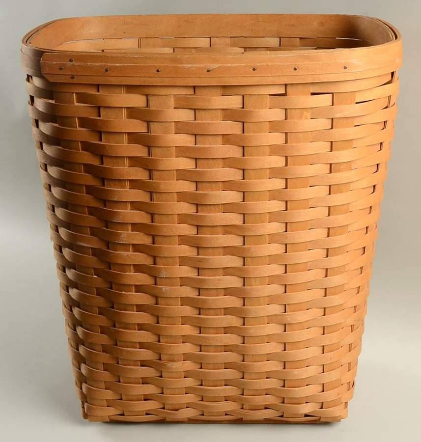 Baskets Medium Tapered Waste Basket by Longaberger-1