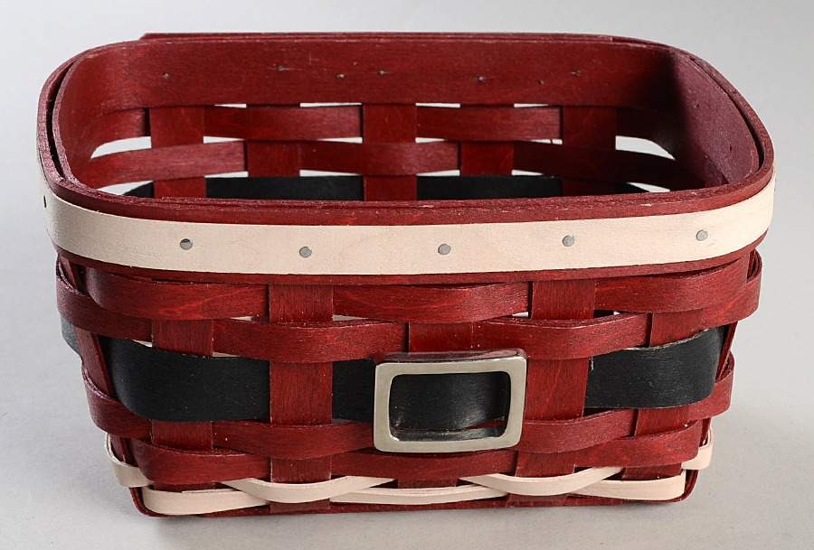 Baskets Santa Belly Tea Basket by Longaberger-1