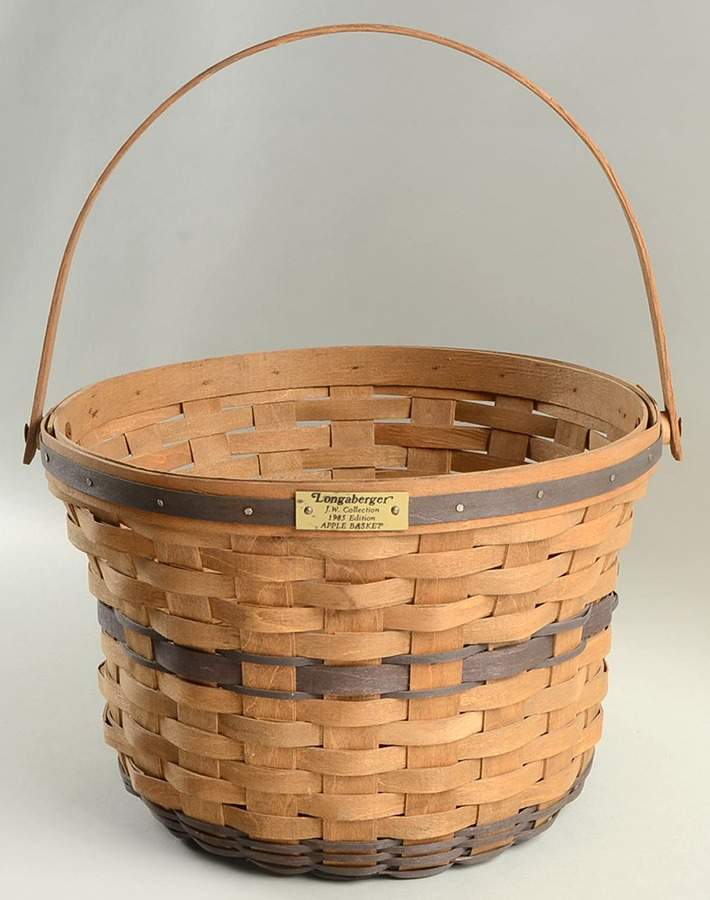 Baskets JW Collection Apple Basket by Longaberger-1