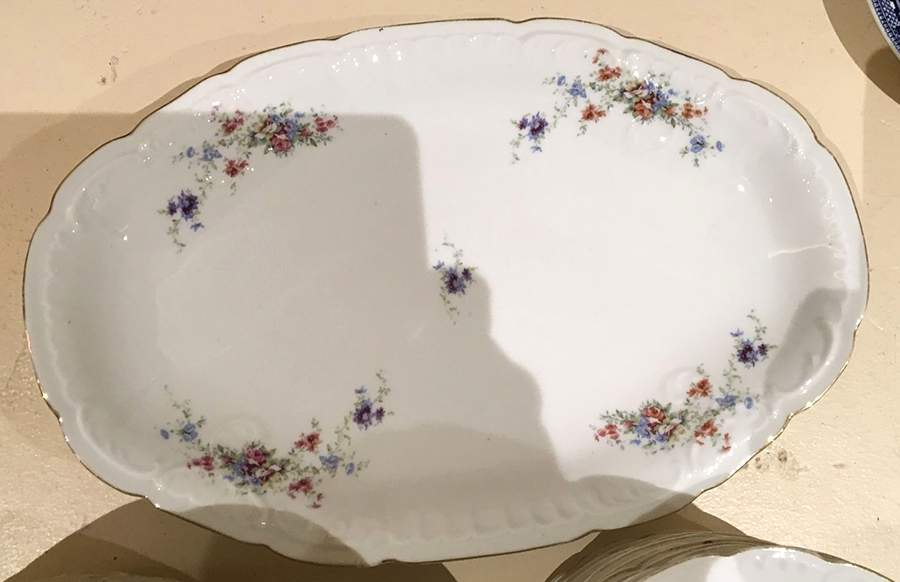 192 15" Oval Serving Platter by Lazarus Straus & Sons-1