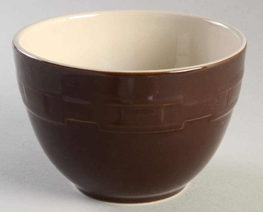 Woven Traditions Chocolate 5" Nesting Bowl by Longaberger-1