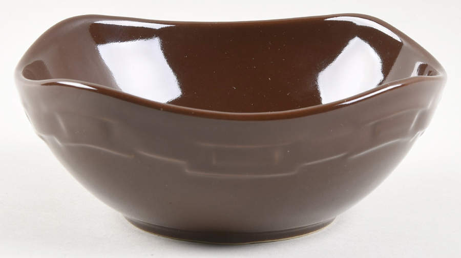 Woven Traditions Chocolate Ripple Bowl by Longaberger-1