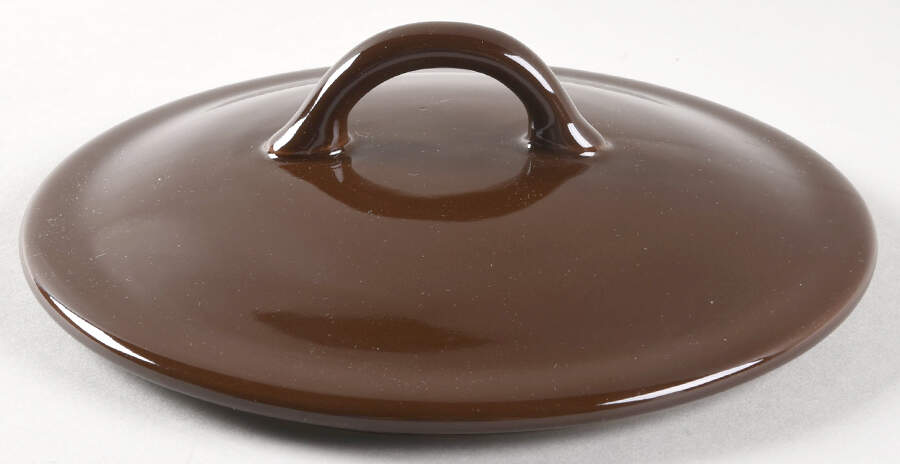 Woven Traditions Chocolate Lid for Tureen by Longaberger-1
