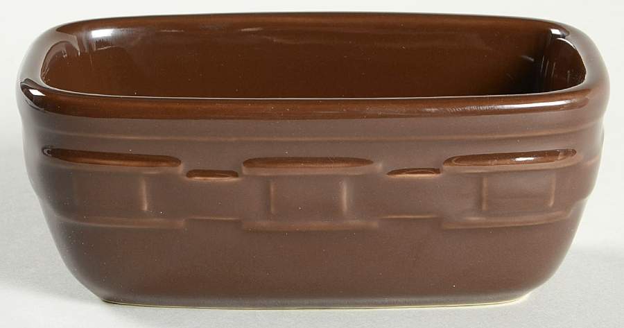 Woven Traditions Chocolate Dash Bowl by Longaberger-1