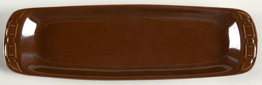 Woven Traditions Chocolate Olive Dish by Longaberger-1