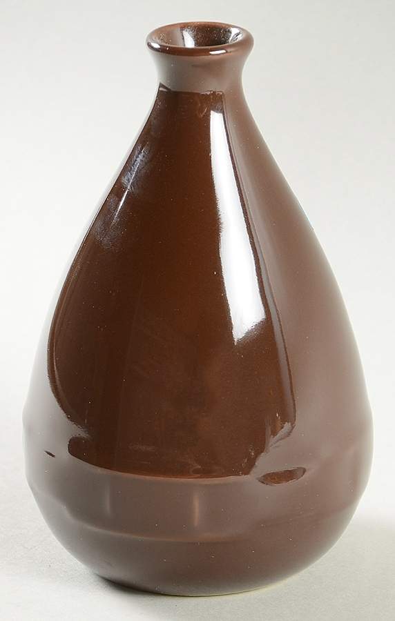 Woven Traditions Chocolate 5" Bud Vase by Longaberger-1