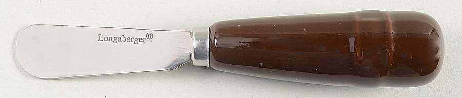Woven Traditions Chocolate Individual Spreader by Longaberger-1