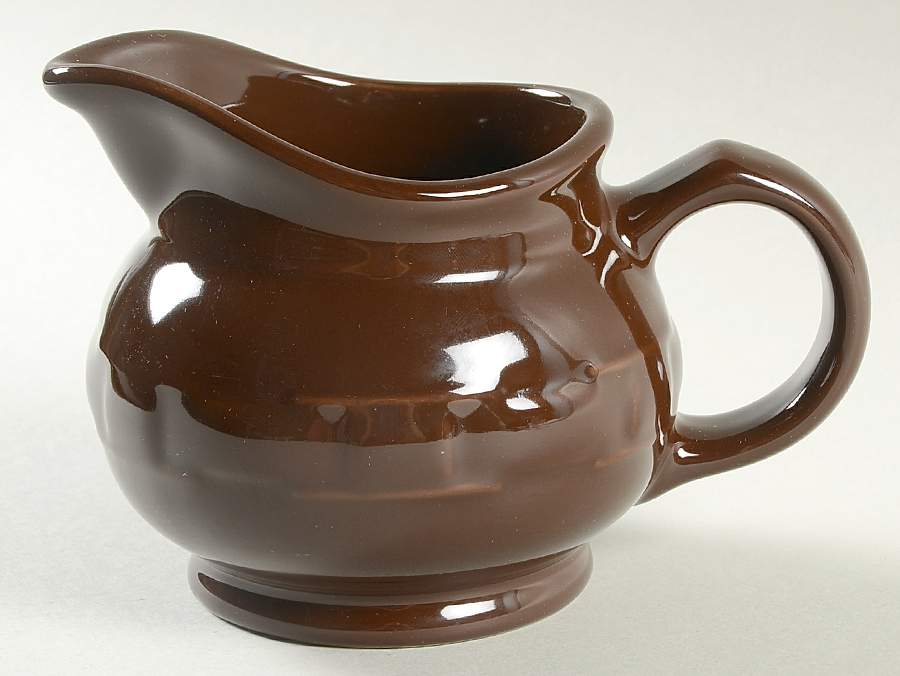 Woven Traditions Chocolate Creamer by Longaberger-1