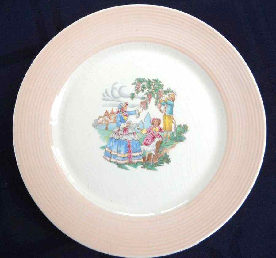 Colony Yellow Dinner Plate by Limoges-American-1