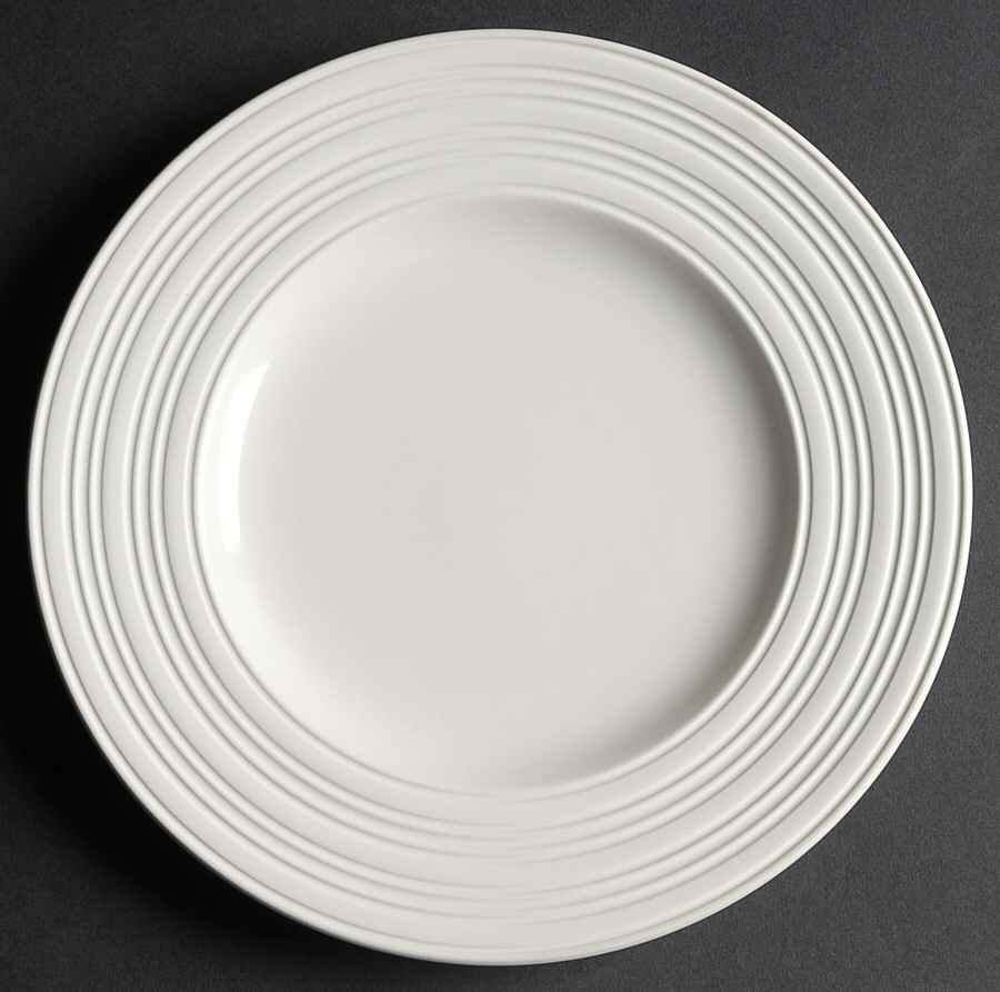 Fair Harbor White Truffle Accent Luncheon Salad Plate by Lenox-1