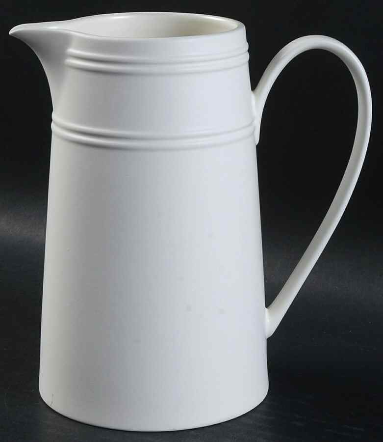 Fair Harbor White Truffle 24 Oz Pitcher by Lenox-1