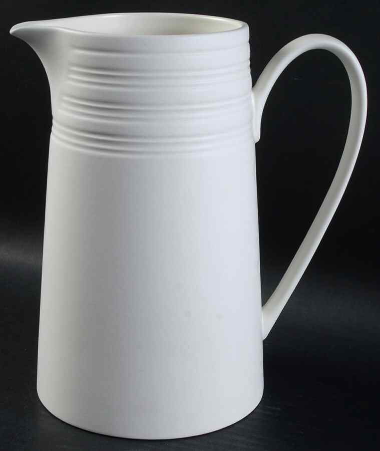 Fair Harbor White Truffle 88 Oz Pitcher by Lenox-1