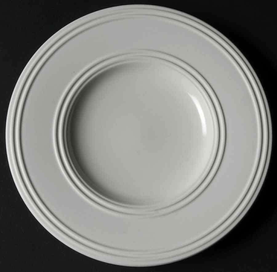 Fair Harbor White Truffle Dessert/Pie Plate by Lenox-1