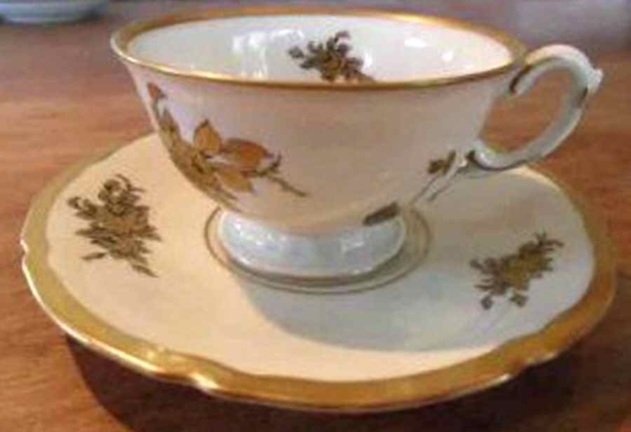 LAG30 Footed Cup & Saucer Set by Langenthal-1