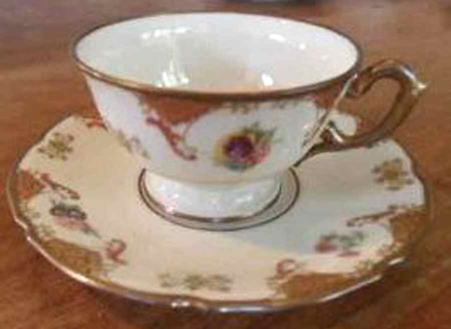 LAG29 Footed Cup & Saucer Set by Langenthal-1